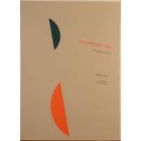 LAZLO MOHOLY NAGY Exhibition poster 1979 83 x 59 cm