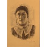 NORMAN GARSTIN Portrait Lithograph Published by The Studio London 27 x 19cm Condition