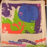 PATRICK HERON A silk scarf by the artist to celebrate the opening 'by Her Majesty Queen Elizabeth