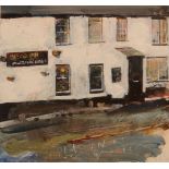 KURT JACKSON The Old Inn, Lowers Quarters Mixed media Signed,