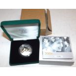 2006 Q.E. II silver piedford proof crown.