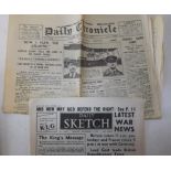 A 1919 copy of the daily chronicle,