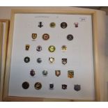Various counties:- A collection of approximately 270 bowling badges including Essex,