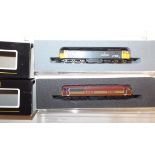 Two 'N' gauge locomotives by Graham Farish:- 371-230 B.R. diesel and 371300 E.W.&S.