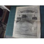 TITANIC. "The Daily Graphic." Tues, April 16, 1912, photos reports etc, 20 pp comp.