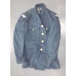 A Canadian airmans tunic, with Kings Crown Canada buttons, made by Freedman & Co. Ltd.