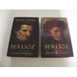 CAIRNS (DAVID). "Berlioz" 2 Vols both signed, unclipped dj, 1989-1999 fine.
