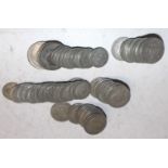 £5 face value British pre 1947 silver.