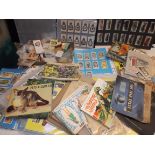 A large collection of trade and cigarette cards.