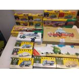 Sixteen boxed die-cast by Corgi and Lledo including circus and commercial vehicles.