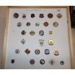 Various counties:- A collection of approximately 240 bowling badges including Warwickshire,