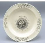 A maritime creamware dish, early 19th century,