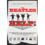 The Beatles 'Help!' poster, 95.5 x 63.5cm.