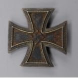 A WWII Iron Cross dated 1939 first class lacks pin.