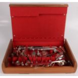 A canteen of George Butler & Co Sheffield England cutlery,