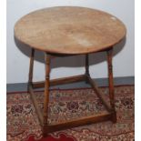 An Arts and Crafts oak occasional table,