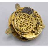 A fine pocketwatch movement by Tompion & Banger no.3315 with Tulip pillars, incomplete lacks case.