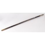 An Indian swordstick, 20th century,
