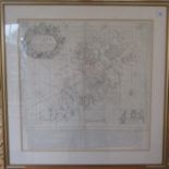 An engraved map entitled 'The Islands of Scilly,