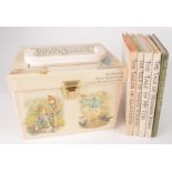 The World of Peter Rabbit, boxed set of twelve books and five earlier single copies.