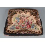 An Italian embroidered evening bag, 16.5cm x 20cm.