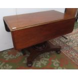 A Victorian mahogany breakfast table,