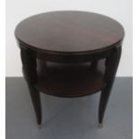 A French Art Deco rosewood occasional table, in the style of Emile-Jacques Ruhlmann,