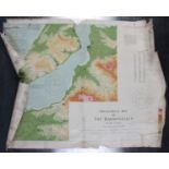 Four War Office maps of the Gallipoli front.