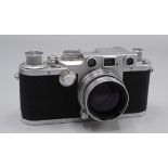 A Leica IIIc camera, no.