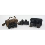 A pair of Ross London stereo prism binoculars, Power = 7 Field 9/2, 'Stepnada',