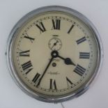A 'Sestrel' ships clock, inscribed on the dial Henry Browne & Son Ltd, Barking London,