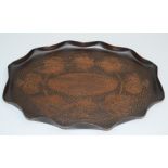 A Hayle copper John Eustace tray,