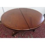 A Victorian mahogany centre table,