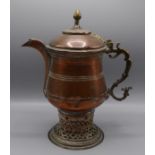 A Kashmir copper samovar, 19th century,