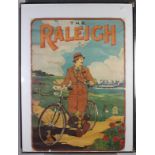 'The Raleigh' poster, by Ken Cox, 95 x 66.5cm.