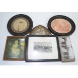 Miscellaneous prints and engravings and various stereoscope viewing cards.