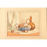 Hugh GRESTY Still life Watercolour Signed Together with other works