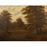 Constance DICKINS Landscape Oil on canvas Signed 70 x 90cm