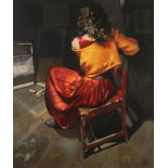 Robert Oscar LENKIEWICZ Esther Rear View St Antony Theme Project 18 Lithograph Signed and