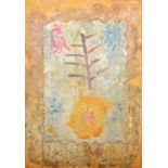 Suzanne JUTA Renewal Mixed media Signed , inscribed and dated 1997 to the back 21 x 14.