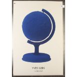 YVES KLEIN La Terre Bleue 2 Posters 60 x 40 cm Plus 4 copies of an exhibition poster