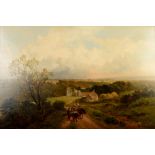 James PEEL Buckley Abbey, Durham Oil on canvas,