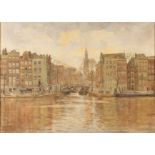 Felicien BOBELDIJK Amsterdam Watercolour Signed 42 x 57cm