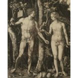 Albrecht DÜRER Adam and Eve Engraving 24 x 19cm Condition report: Nothing on