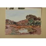 Samuel John Lamorna BIRCH A small watercolour Signed and inscribed Together with two unsigned