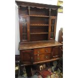 An oak dresser, early 20th century,