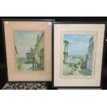 Two Herbert Truman St Ives prints.