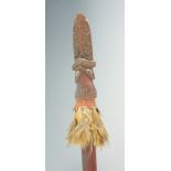 An 18th/19th century Maori taiaha with an auspicious provenance.