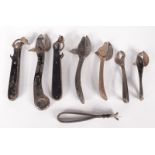 Eight patent tin openers.