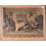 Two engravings after Walter Dendy Sadler, signed in pencil, framed and glazed,